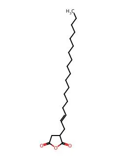 Structure of ASA(Alkenyl Succinic Anhydride) CAS 67066-88-0