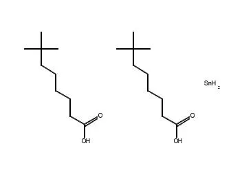 Structure of Stannous Neodecanoate <span class="caps">CAS</span> 49556-16-3 Structure of Stannous Neodecanoate CAS 49556-16-3