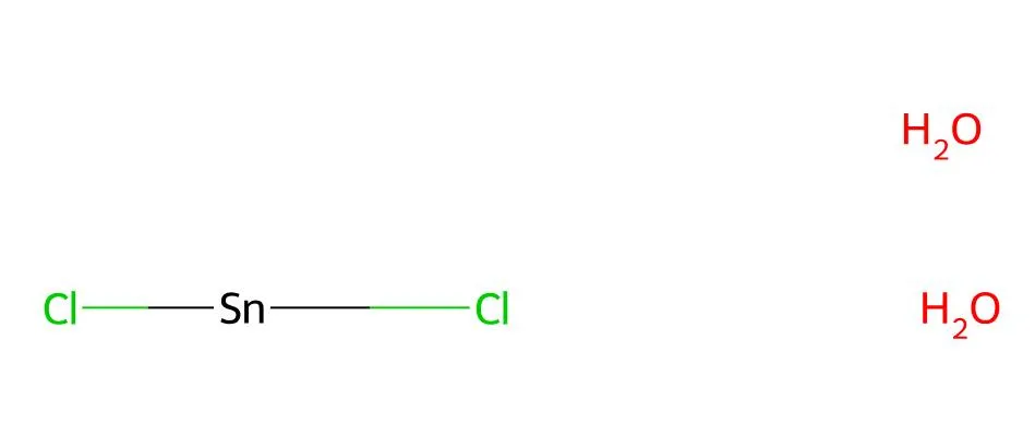 Structure of Stannous chloride <span class="caps">CAS</span> 10025-69-1 Structure of Stannous chloride CAS 10025-69-1
