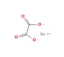 Structure of Stannous oxalate <span class="caps">CAS</span> 814-94-8 Structure of Stannous oxalate CAS 814-94-8